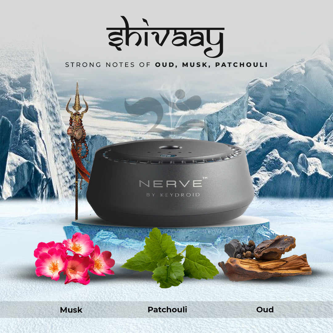 Shivaay Rechargeable Car Electric Diffuser – Oud, Musk & Patchouli Fusion – 30ML