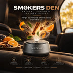 NERVE™ Smokers Den | Car Fragrance Diffuser for Smoke Odor | Say Goodbye to Lingering Smoke Odor