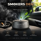 NERVE™ Smokers Den | Car Fragrance Diffuser for Smoke Odor | Say Goodbye to Lingering Smoke Odor