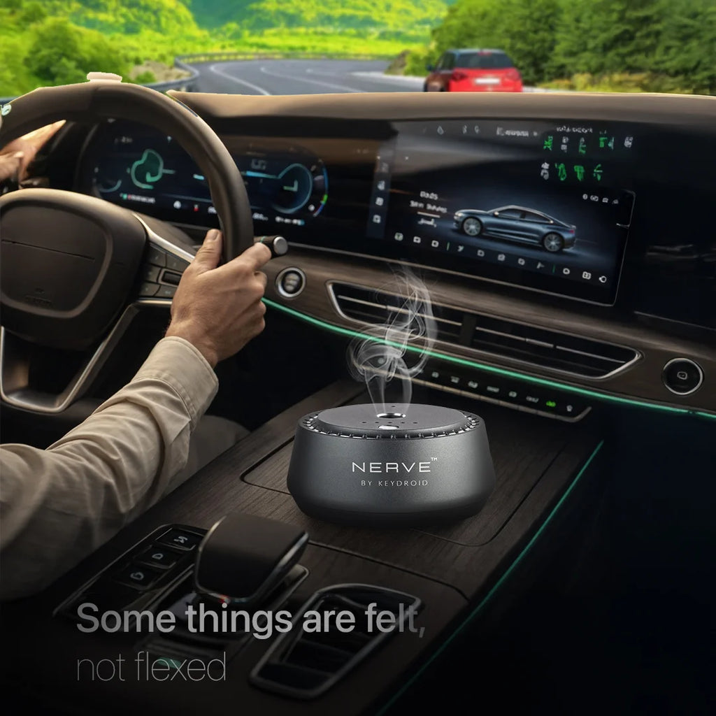 Tobacco Vanilla Rechargeable Electric Car Diffuser | Luxury Car Air Freshener