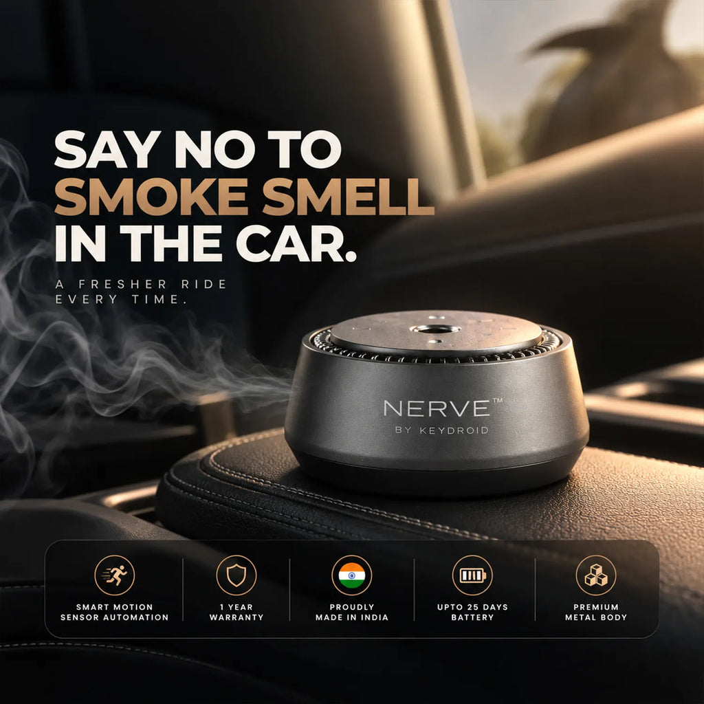 NERVE™ Smokers Den | Car Fragrance Diffuser for Smoke Odor | Say Goodbye to Lingering Smoke Odor