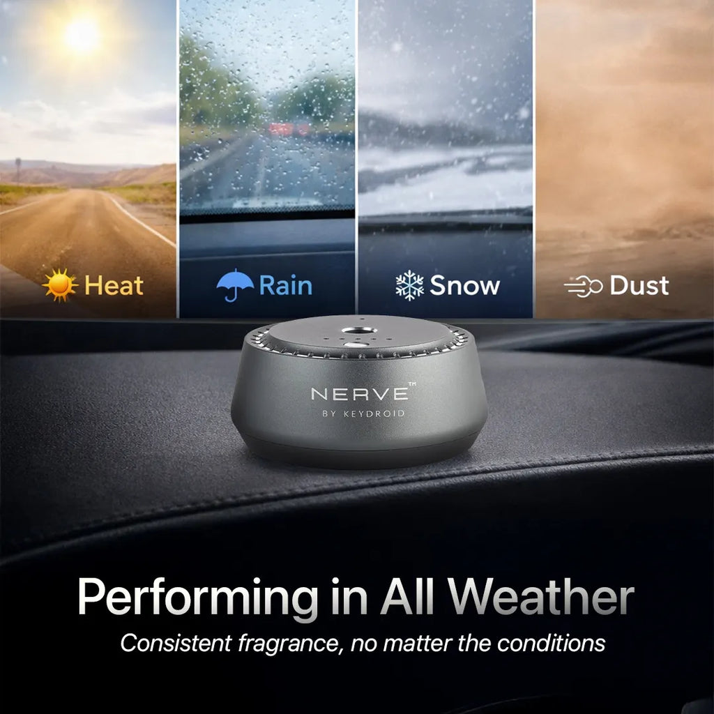 Tobacco Vanilla Rechargeable Electric Car Diffuser | Luxury Car Air Freshener