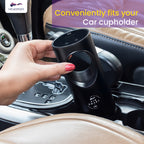 Keydroid Air Smart Car Air Purifier | HEPA H12 Filter | UV protection | Kills 99.9% Virus | AQI Display