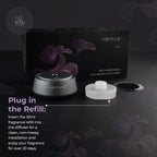 Ispahan Electric Rechargeable Diffuser - Velvety Rose & Bold Oud Harmony With Refill