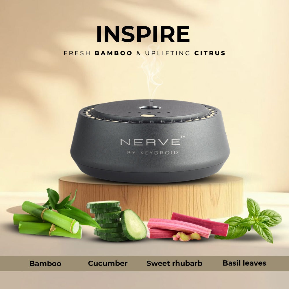 Inspire Car Diffuser – Fresh Bamboo & Uplifting Citrus - 30ML