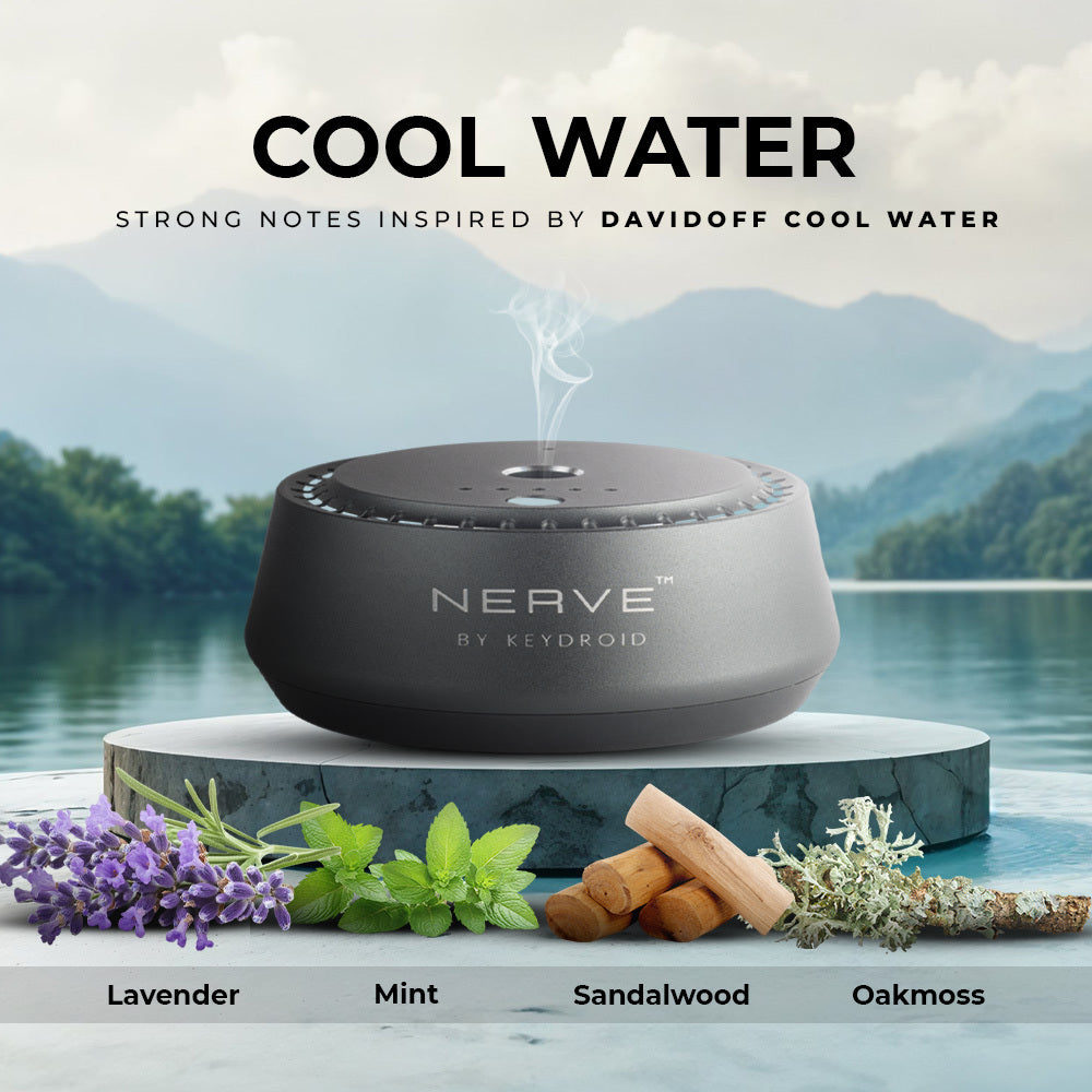 D. Off Cool Water | Electric Diffuser | Aqua Breeze Essence | 30ML