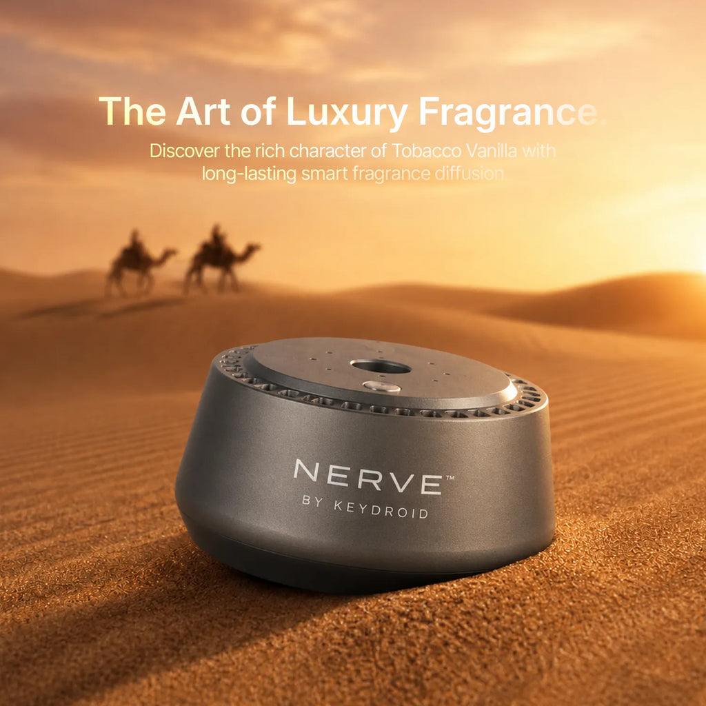 Tobacco Vanilla Rechargeable Electric Car Diffuser | Luxury Car Air Freshener